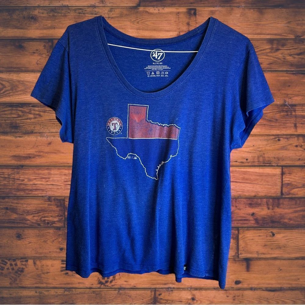 5 for $25🔥XL Texas Rangers Blue T-Shirt‎